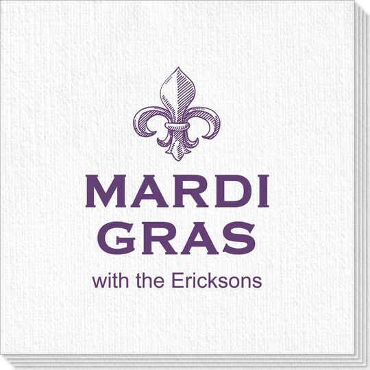 Mardi Gras Deville Napkins